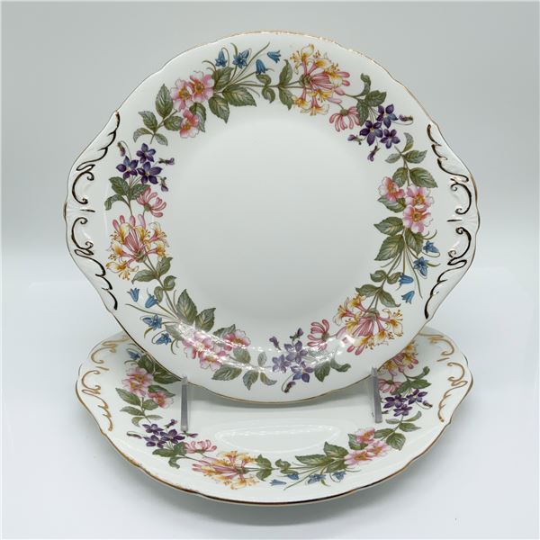 2pc Paragon Dinner Plates, Country Lane