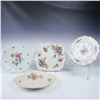 Image 1 : Set of Four German Porcelain Plates, Floral Designs