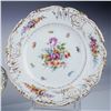 Image 5 : Set of Four German Porcelain Plates, Floral Designs