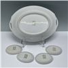 Image 2 : 5pc Noritake Porcelain Radish Dish Set