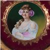 Image 2 : Jan Muller Porcelain Plaque in Ornate Gilt Frame