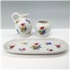 Image 1 : 3pc Thomas Germany Floral Porcelain Set