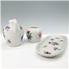 Image 2 : 3pc Thomas Germany Floral Porcelain Set