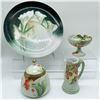 Image 1 : 4pc Hand-Painted Porcelain Tableware