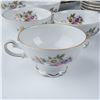 Image 7 : 49pc Mitterteich Meissen Floral Porcelain Dinnerware Set