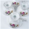 Image 8 : 49pc Mitterteich Meissen Floral Porcelain Dinnerware Set
