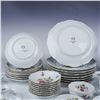 Image 9 : 49pc Mitterteich Meissen Floral Porcelain Dinnerware Set