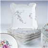 Image 5 : 12pc Vintage Porcelain Collection, Floral and Gilded Accents