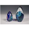 Image 2 : 2pc Multicolor Glass Paperweights, GES and Eickholt