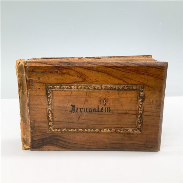 Flowers of the Holy Land Pressed Botanical Book, Jerusalem