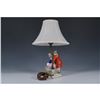 Image 3 : Sitzendorf Porcelain Figural Table Lamp, Courting Couple