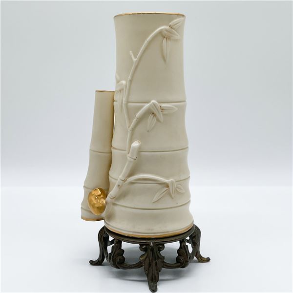 E.P. Paul Lamp Co. Bamboo-Style Porcelain Lamp Base