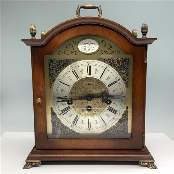 Bulova Tempus Fugit German Mantel Clock