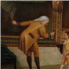 Image 3 : Antique Oil on Board, Elegant Genre Scene
