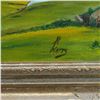 Image 4 : H. Watts, Original Oil on Canvas, Mountain Landscape, Signed