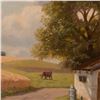Image 4 : Kai Jeppe Drews, Oil on Canvas, Bucolic Landscape, Signed