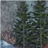 Image 5 : Otto Eilertsen, Original Oil on Canvas, Winter Scene Signed