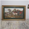 Image 3 : Pair of Framed Equestrian Hunting Scene Prints