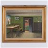 Image 1 : Paul Ronne, Oil on Canvas, Danish Interior Scene, Signed