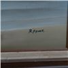 Image 3 : R. Fisher, Large Original Oil on Canvas, Seascape, Signed