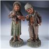 Image 1 : 2pc Vintage Ceramic Statues of Children