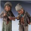 Image 2 : 2pc Vintage Ceramic Statues of Children