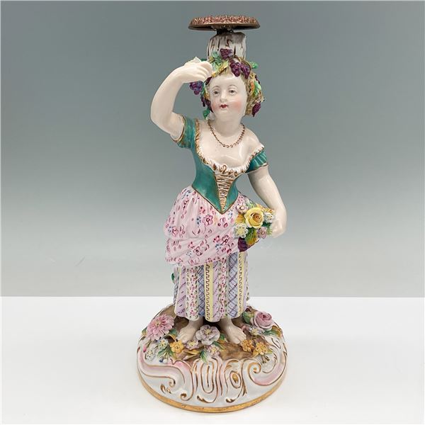 Meissen Porcelain Figurine-Lamp