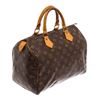 Image 2 : Louis Vuitton Brown Monogram Canvas Speedy 30 Satchel Bag
