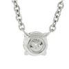Image 5 : New 14K Gold.33 ctw Round Brilliant Diamond Solitaire Pendant w/ Adjustable Chai