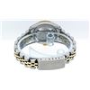 Image 6 : Rolex Ladies Quickset Two Tone Black Pyramid Diamond Datejust 26MM