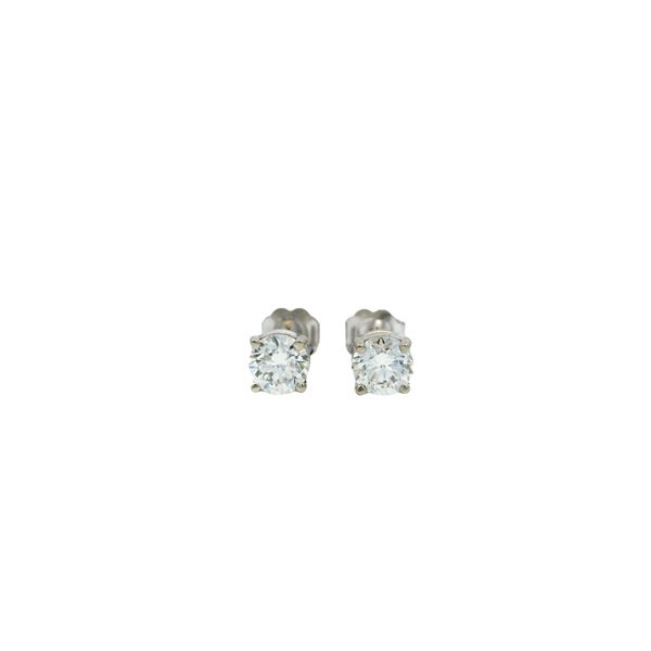 14kt WG Diamond Studs @1.00