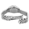 Image 6 : Rolex Ladies Quickset Stainless Steel Gray Roman 18K White Gold Diamond Bezel Da