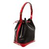 Image 3 : Louis Vuitton Black and Red Bicolor Epi Leather Noe Shoulder Bag