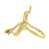Image 5 : Vintage 14k Yellow Gold Textured Detailed Coiled Snake Statement Wrap Band Ring