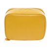 Image 4 : Chanel Yellow Caviar Leather Small CC Vanity Cosmetic Bag