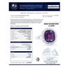 Image 4 : 5.27 ctw UNHEATED Purple Pink KASHMIR Sapphire and 0.84 ctw Diamond Platinum Rin