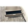 Image 2 : HEARTWOOD DARK WOOD 2 DRAWER LOCKING STORAGE FILE - 35.5"W X 22"D X 22"H