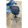 Image 2 : BLACK MESH BACK DRAFTING CHAIR