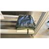 Image 2 : GREY 59"W X 26"D X 37"H HEAT SEALING TABLE WITH A ULINE 8" IMPULSE SEALER & A WHITE STOOL