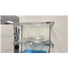 Image 2 : ULINE 2 TIER STAINLESS STEEL METRO STYLE RACK - 30"W X 18"D X 33.5"H & A ULINE 4