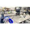 Image 3 : ULINE 96"W X 36"D X 49"H WOODEN TOP TECH TABLE WITH METAL RISER/SHELF *CONTENTS NOT INCLUDED*