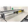Image 3 : ULINE 96"W X 36"D X 49"H WOODEN TOP TECH TABLE WITH METAL RISER/SHELF *CONTENTS NOT INCLUDED*
