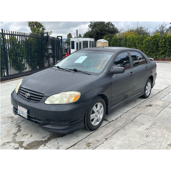 TOYT COROLLA 2004 SALV-T-DON SMOG
