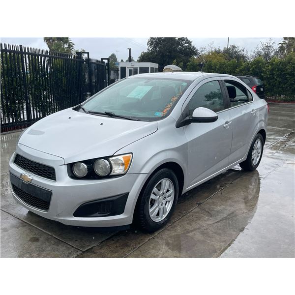 CHEV SONIC 2014 SALV-T-DON SMOG