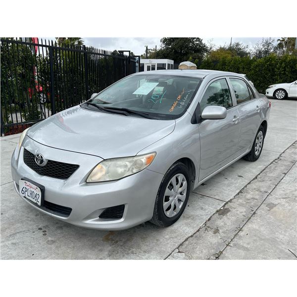TOYT COROLLA 2009 T-REPO-SMOG-2 DAYS