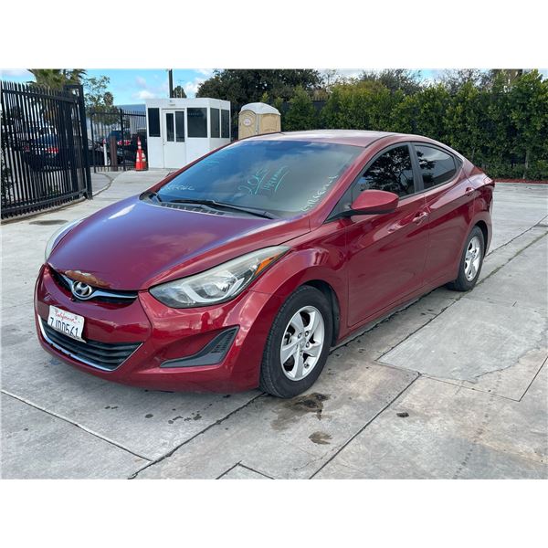 HYUN ELANTRA 2015 T-REPO 2 DAYS