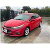 Image 1 : CHEV CRUZE 2017 SALV-T REPO- 2 DAYS