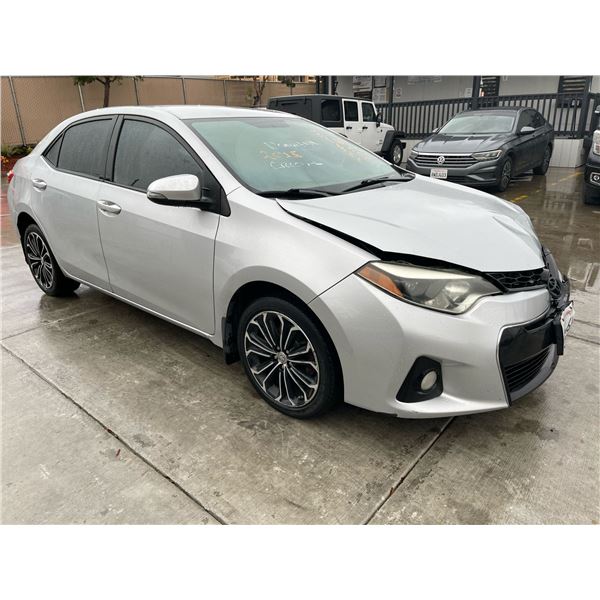 TOYT COROLLA 2015 T-DONATION