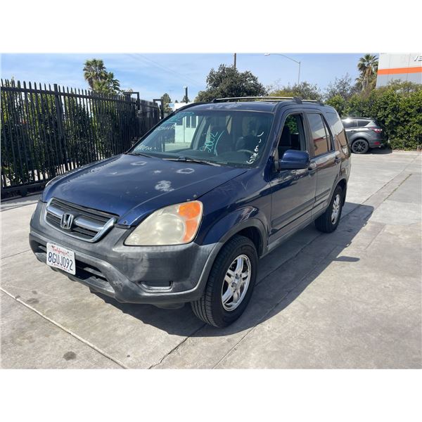 HOND CRV 2002 SALV T/DONATION