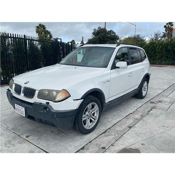 BMW X3 2005 SALV T/DONATION